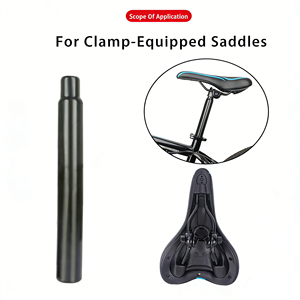 <span class=keywords><strong>Tige</strong></span> <span class=keywords><strong>de</strong></span> <span class=keywords><strong>Selle</strong></span> Durable Premium Multi-Tailles Universelle Étendue 27.2 pour VTT et Vélo Pliant - Product Image 5