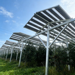 1MW光伏电站地面安装铝制太阳能发电场结构农业解决方案能源系统 - Product Image 3