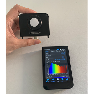 Medidor de espectro de luz HPCS330 modelo Bluetooth Espectrómetro Probador de luz <span class=keywords><strong>LED</strong></span> HOPOOCOLOR - Product Image 3