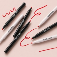 Crayon liquide à pointe feutre pour les lèvres, marqueur de contour précis, teinte à lèvres longue tenue, sans transfert, sans cruauté animale
