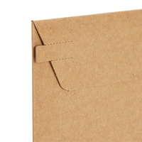 Enveloppes cadeaux en papier ordinaire blanc/gris A3/A4/A5/A6 personnalisées en usine, sacs d'expédition avec logo personnalisé, taille personnalisée, DHL