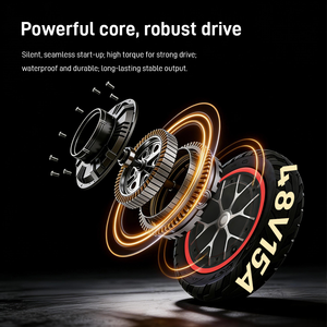 สกู๊ตเตอร์ไฟฟ้า ZWHEEL D3 สำหรับการเดินทางในเมือง มอเตอร์ไร้แปรงถ่าน 800W พับเก็บได้ โครงสร้างอลูมิเนียมอัลลอย แบตเตอรี่ลิเธียม ควบคุมผ่านแอปพลิเคชัน ความเร็วสูงสุด 45 กม./ชม. - Product Image 6