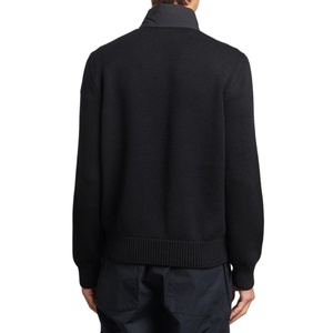 Veste hybride d'hiver réversible imperméable à col montant zippé, nouveau style unisexe, logo frontal personnalisé, faible MOQ - Product Image 3