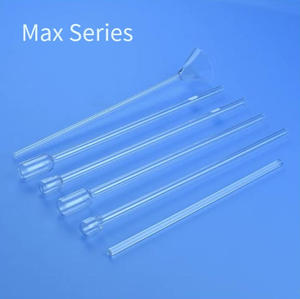 Sphérique en forme de U Quartz Bet Échantillon Tube Tube à essai Entonnoir Piège à froid Tube Convient pour Maiqike <span class=keywords><strong>Baier</strong></span> BELSORP-Max Mini - Product Image 4