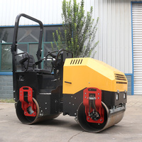 LIVRAISON GRATUITE CE 1T 2T 8T Rouleau compresseur diesel Garantie 2 ans Rouleau compacteur vibrant pour la compactation routière