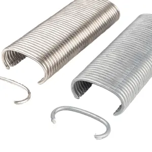 C45 AC50 11 Gauge Galvanized Zn Steel C-Rings Hog Rings Staples Wire Fencing Staples Fasteners for Hog Ring Tool