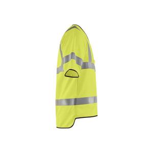 BLAKLADER - 303417293300 S/M Chaleco DE SEGURIDAD multinorm Hi-vis Yellow - EAN 7330509725696 ROPA DE TRABAJO RESISTENTE A LLAMAS - Product Image 3