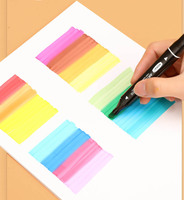 Ensemble de stylos marqueurs d'art professionnels, ensemble de marqueurs à l'alcool, ensemble de croquis, pinceau marqueur coloré