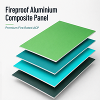 Panneau composite en aluminium et plastique ignifuge noir mat au prix d'usine pour la façade extérieure des hôtels