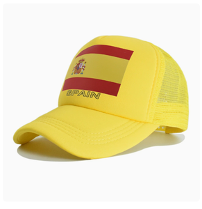 Casquettes de baseball drapeaux du Brésil 2026 en gros, chapeaux de soleil personnalisés pour matchs de football, activités d'équipe, chapeaux de soleil d'extérieur, logo homme - Product Image 5