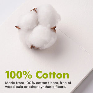 <span class=keywords><strong>Blocco</strong></span> di Carta per Acquerello Verde Erba 100% Cotone Pressato a Freddo 300gsm, 5.5*5.5 Pollici, Personalizzabile - Product Image 6