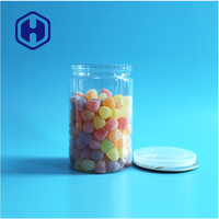 Boîte en PET de qualité supérieure sans BPA pour les collations, les bonbons et les fruits secs, emballage de qualité alimentaire
