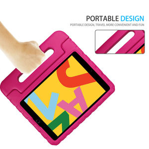 Étui de protection pour tablette HGD Fashion Bumper pour iPad 9.7, compatible avec iPad 5/6/7gen, coque rigide antichoc pour enfants avec poignée et support - Product Image 3