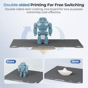 Placa de Construcción Fría Creality de 235x235mm, Doble Cara, para la Plataforma de Impresión 3D de la Impresora Ender 3 V3 SE - Product Image 6