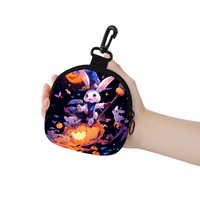 Porte-clés et Portefeuille Personnalisés Anime Dessin Animé – Mini Porte-monnaie Portable et Petit Sac à Clés – Personnalisation Usine