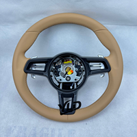 Volant sport en cuir et fibre de carbone populaire pour Porsche Panamera Cayenne Macan 718 911 918 997 991 Boxster Cayman