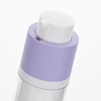 Hot Selling 50ml Bouteille sans air de voyage pour lotion et fond de teint Bouteille à double couche en PP