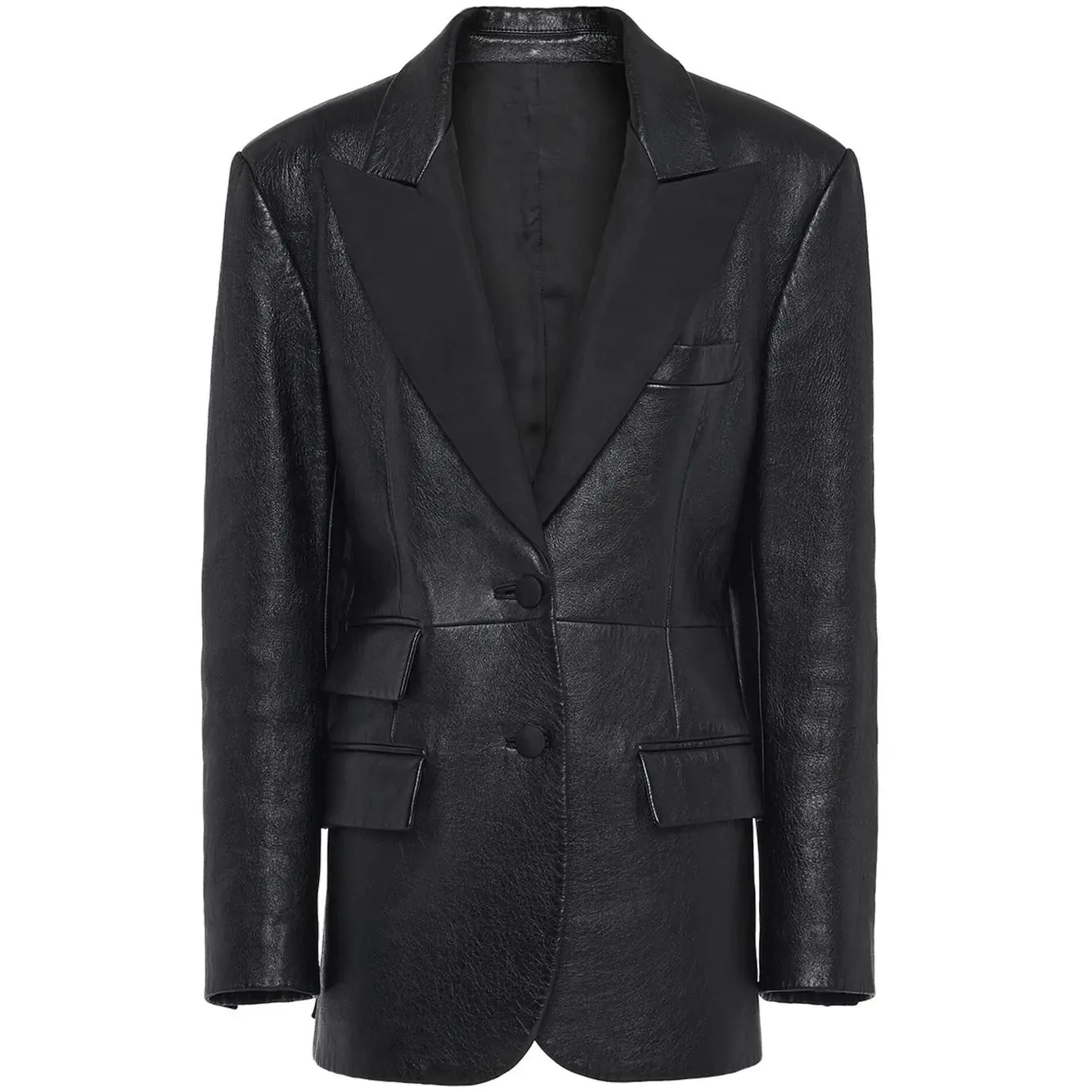 custom fashion black leather jacket in 2022 women's sweater