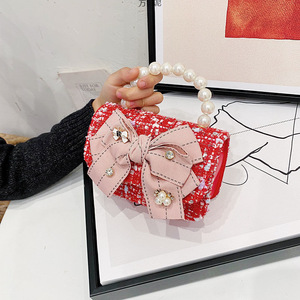 <span class=keywords><strong>Sac</strong></span> bandoulière enfant, nouvelle mode, moderne, cool, mignon, unisexe, mini porte-monnaie en coton pour l'hiver, pour collégiens et lycéens - Product Image 3