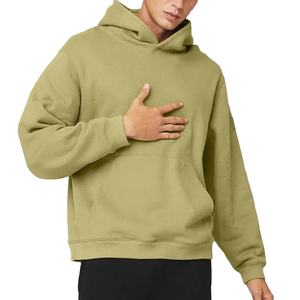 Sweats à capuche pour hommes personnalisés pour l'hiver, design unique, 100% coton molletonné, épaules tombantes, surdimensionnés, prix de gros pour l'hiver - Product Image 1