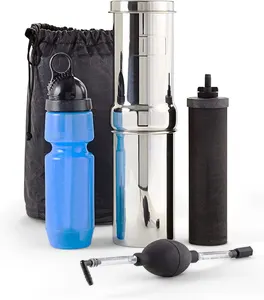 Water Filter New Model Portable Outdoor Camping 304 Stainless Steel Countertop System Gravity-fed Water Purifier Filter