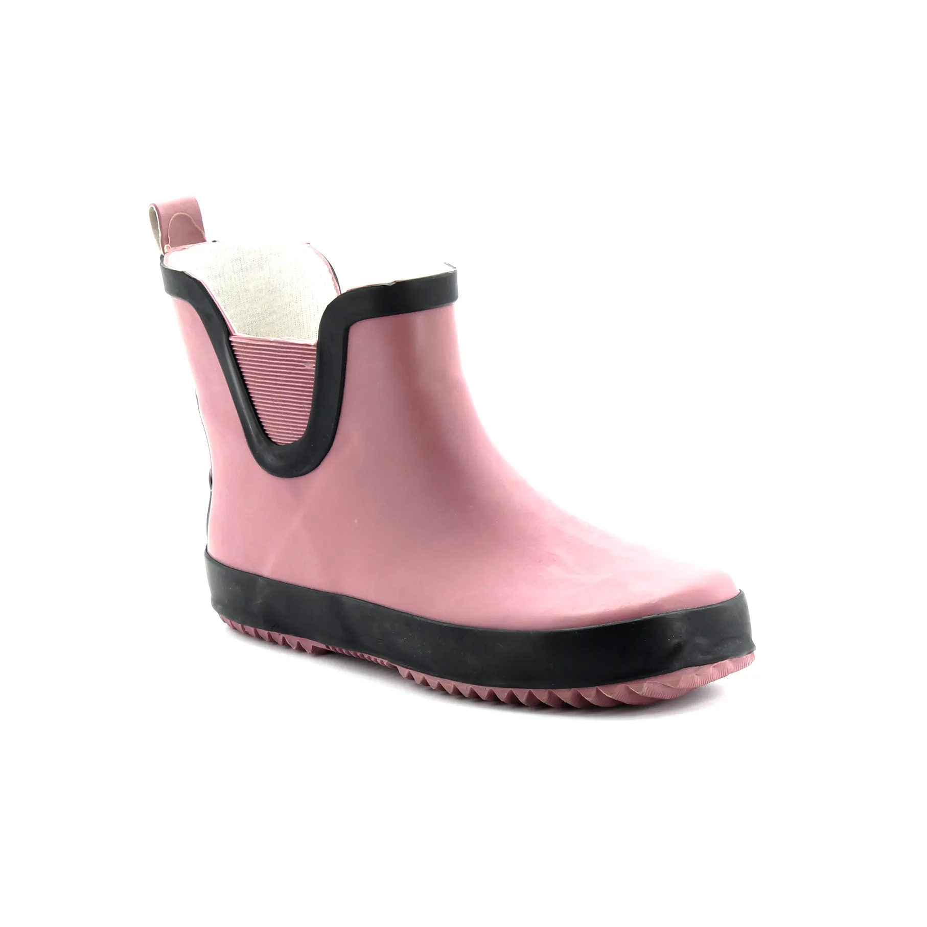 Fashion Women Rubber boots Wholesale waterproof ladies angle wellies lightweight footwear