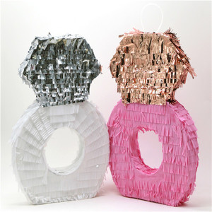 Piñata en papier pliable, légère, à remplir soi-même, jouet à écraser pour les bonbons, pour les fêtes d'anniversaire <span class=keywords><strong>des</strong></span> enfants, décoration de la salle de classe, activités - Product Image 5