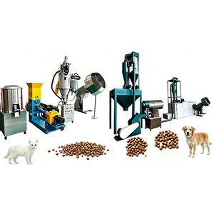 Machine à granulés d'aliments pour animaux 100 kg/h, moteur électrique en acier inoxydable, triphasé, taille des granulés personnalisable, haute productivité - Product Image 1