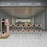 Système de gestion de parking autonome tout-en-un avec barrière LPR intelligente à moteur DC pour appartement