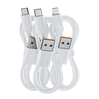 Câbles de charge rapide USB MAIMI X59 en matériau TPE, 1 m, cuivre pur, cœur de fil 6A, blanc, type C, câble de transmission de données et de charge
