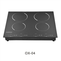 Offre Spéciale Professionnel Compteur Intégré Construit En Trois Brûleur Cuisinière Électrique Et Plaques À Gaz Avec Commande Skin Contact