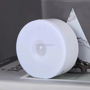 <b>Wireless</b> USB Rechargeable LED Motion Sensor Night <b>Light</b>, Auto Motion Activated, Magnetic Mount Battery Operated Portable Wall - Product Image 4