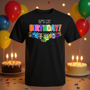 T-shirt It's My Birthday Blox Fruit, abbigliamento da festa, taglia per adulti - Product Image 3