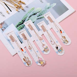Marcapáginas de Aleación con Diseño Creativo y Moderno, Colgantes Metálicos Promocionales para Regalos Escolares - Product Image 1