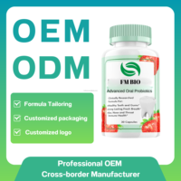 Fournisseur d'usine OEM/ODM/OBM ProDentim Probiotiques buccaux 30 capsules molles pour des dents et des gencives saines Marque privée pour adultes