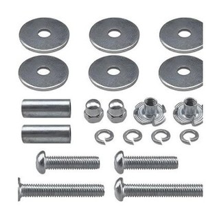 ชุดล็อคสำหรับเฟล็กซ์โทรนิคส์ คราฟต์สแมน 109808X 160793 532160793 ชิ้นส่วนโลหะสีดำพร้อมสกรูและแหวนรอง - Product Image 4