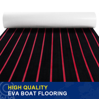 Tapis marin antidérapant de haute qualité avec adhésif 3M, protégé contre les UV, en mousse EVA moderne pour revêtement de pont de bateau