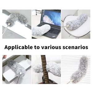 2.8m multifunzione con manico lungo spolverino di piume di pollo per uso domestico <span class=keywords><strong>spazzola</strong></span> per <span class=keywords><strong>lavavetri</strong></span> - Product Image 5
