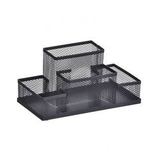 Multifunctional Pen Organizer for <b>Office</b> <b>Supplies</b> Promotional Metal Stationery Storage Bucket Holder - Product Image 1