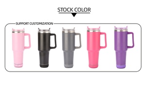 Borraccia Termica Portatile da Campeggio in Acciaio Inossidabile da 40OZ con Bluetooth, Coperchio, Cannuccia e Manico - Antigoccia, Senza BPA - Product Image 6