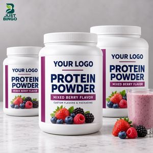 Fabricante de Mezcla de Proteína Halal en Polvo de Marca Privada con Logotipo Personalizado y Diseño de Empaque de una Fábrica con Certificación GMP - Product Image 1
