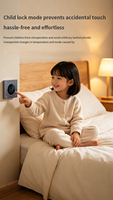 Controlador de Temperatura Inteligente para Calefacción por Suelo Radiante 3A/16A WiFi Graffiti, con Temporizador y Perilla de Control por Aplicación