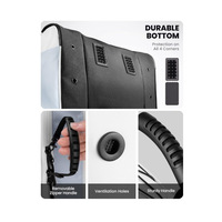 Nouveau sac à roulettes pour bottes de ski et patins à roulettes, sac à dos multifonctionnel grande capacité pour le rangement des équipements de ski