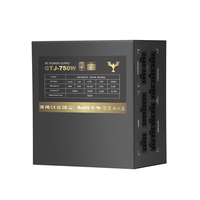 750W sessiz Esports masaüstü bilgisayar güç kaynağı yüksek güç PC PSU stokta altın verimlilik siyah Fan