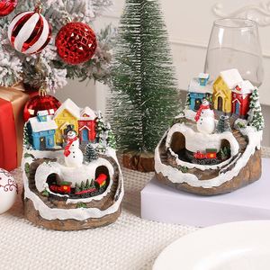 Nueva Caja Musical de Juguete con Diseño de Casa de Muñecos de Nieve Navideños, Regalo para Niños - Product Image 2