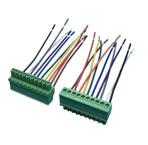 Cable de Conexión de Alimentación Interna de Cobre Puro con Aislamiento de PVC Ignífugo, Arnés de Cables de 5.08-2 Orificios, Suministro Directo para Control Industrial - Product Image 4