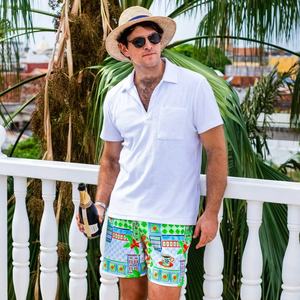Custom Full Over Printed <b>Men's</b> Flower <b>Shirt</b> Hawaiian Sets Casual Button Down Beach Wear Short Sleeve T <b>Shirt</b> - Product Image 5