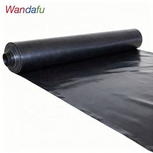 Géomembrane texturée en polyéthylène HDPE pour la construction d'eau de barrage anti-uv pour les piscines de parc d'étang de sel - Product Image 1