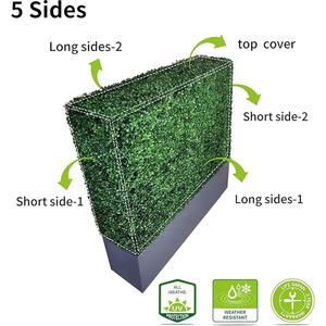 مقاسم خلفية للأعشاب الخضراء من الفولاذ الأسود - Product Image 2