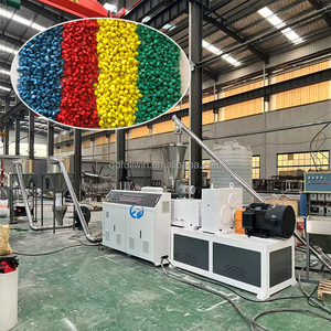 Machine à granulés PVC Machine de fabrication de granulés de plastique Ligne de production de granulés de résine matière plastique avec mélange de granulés de plastique - Product Image 1
